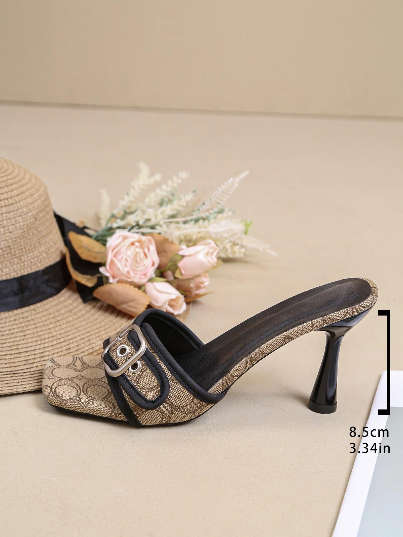 Noira™ Sandalias De Tacón De Aguja Elegantes