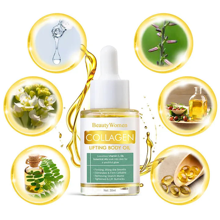 Aceite Corporal Reafirmante Con Colágeno - BeautyWomen