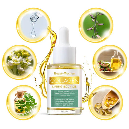 Aceite Corporal Reafirmante Con Colágeno - BeautyWomen