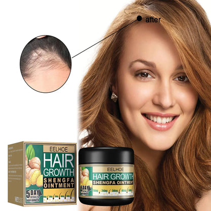 🌿 Recupera tu Cabello en Solo 5 Días | Crema de Jengibre Hair Growth