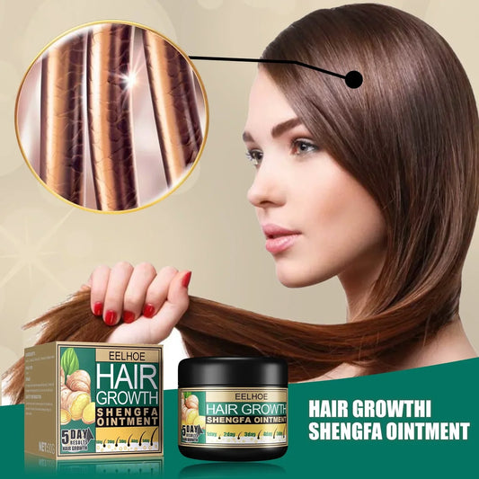 🌿 Recupera tu Cabello en Solo 5 Días | Crema de Jengibre Hair Growth