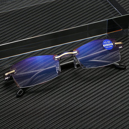 Glasses - Gafas de lectura inteligente de alta dureza y anti luz azul