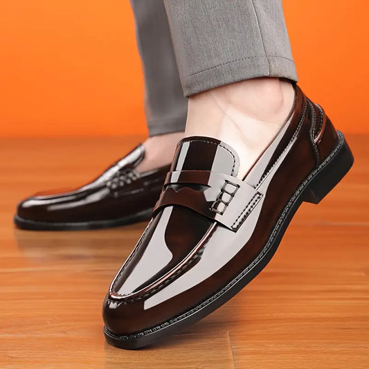 Oxford Shine™ – Zapato De Cuero Clásico Ortopédico