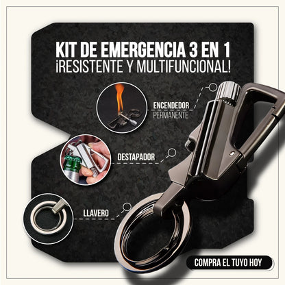 🔥 Vulcano™ Encendedor 3 En 1 –  El encendedor todo terreno que siempre te acompaña 🔥
