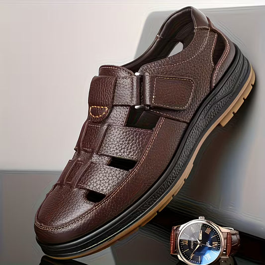 ClassicStep - Sandalias De Cuero Premium👞