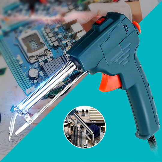 Kit de soldadura electronica con mango ergonómico y antideslizante