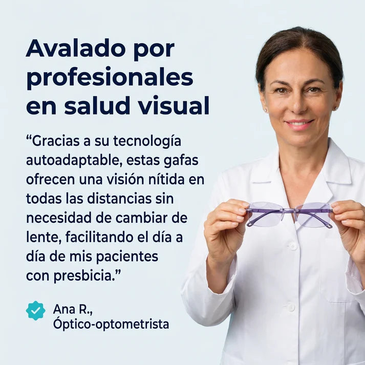 Blu Progresivas Inteligentes™ - Visión de cerca, intermedia y lejos en una sola gafa (PRUEBA GARANTIZADA DE 30 DÍAS)