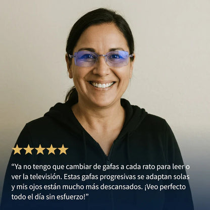 Blu Progresivas Inteligentes™ - Visión de cerca, intermedia y lejos en una sola gafa (PRUEBA GARANTIZADA DE 30 DÍAS)