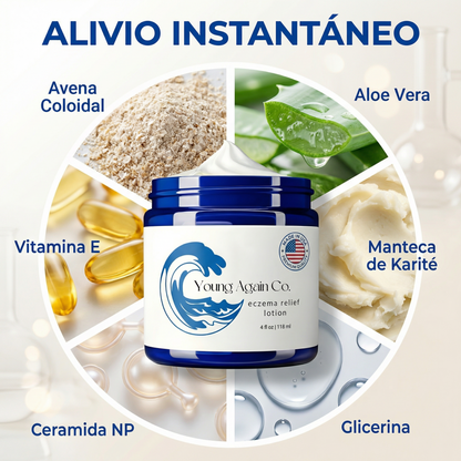 Young AgainCO® crema💧 aliviante dermatologica👩‍⚕️ de eczema