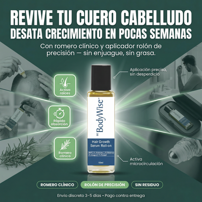 BODYWISE ROLL®  tratamiento💊 regeneracion capilar💆‍♂️