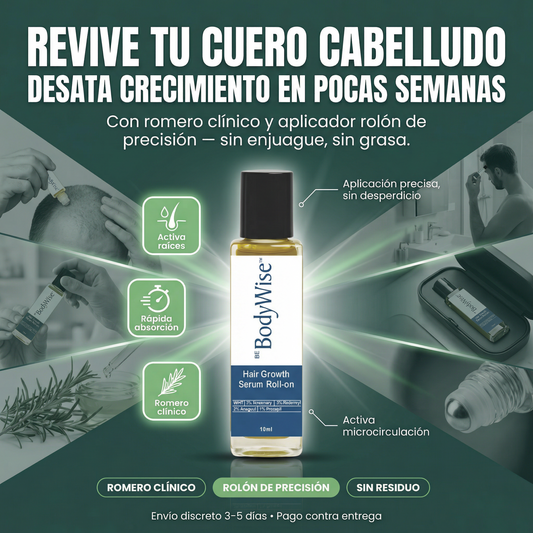 BODYWISE ROLL®  tratamiento💊 regeneracion capilar💆‍♂️