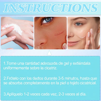 REPAIR SCAR CREAM - CREMA REPARADORA DE CICATRICES - TRATA CICATRICES ANTIGUAS Y RECIENTES, QUEMADURAS Y MÁS
