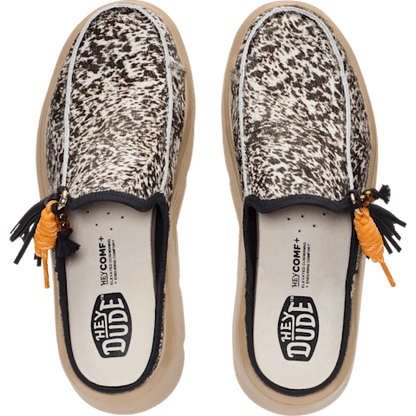 WildLuxe™ Zuecos Plataforma Animal Print
