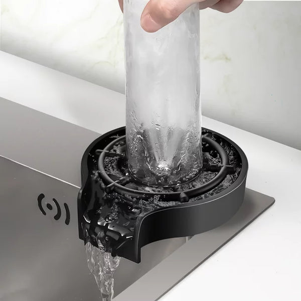 LAVADOR DE VASOS AUTOMÁTICO CON PRESIÓN DE AGUA