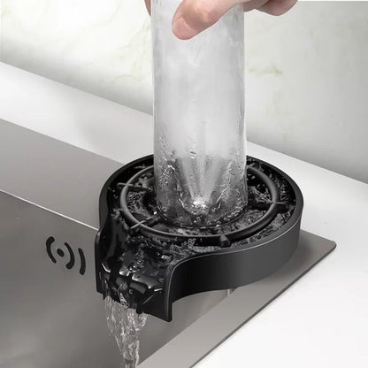 LAVADOR DE VASOS AUTOMÁTICO CON PRESIÓN DE AGUA