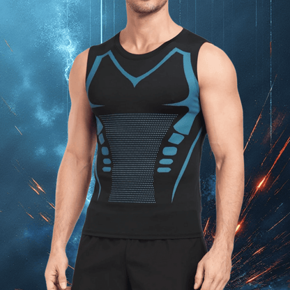 IonFit Sculpt™ - Camisilla De Compresión Para Hombre Adelgazante, Moldeadora De Cuerpo