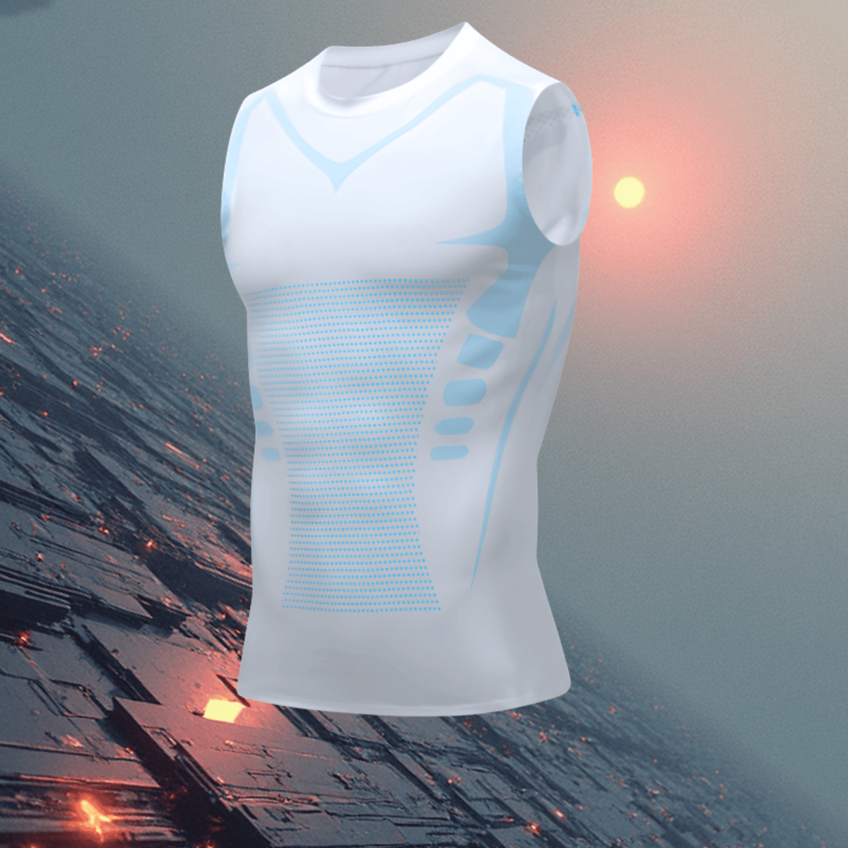 IonFit Sculpt™ - Camisilla De Compresión Para Hombre Adelgazante, Moldeadora De Cuerpo