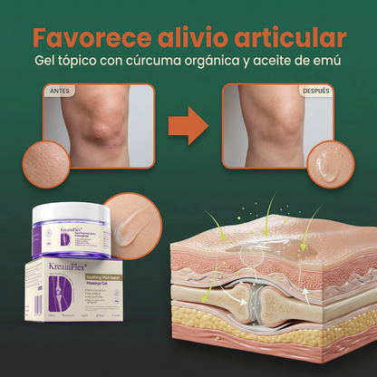 KreainFlex® – Gel Articular de Alivio Inmediato