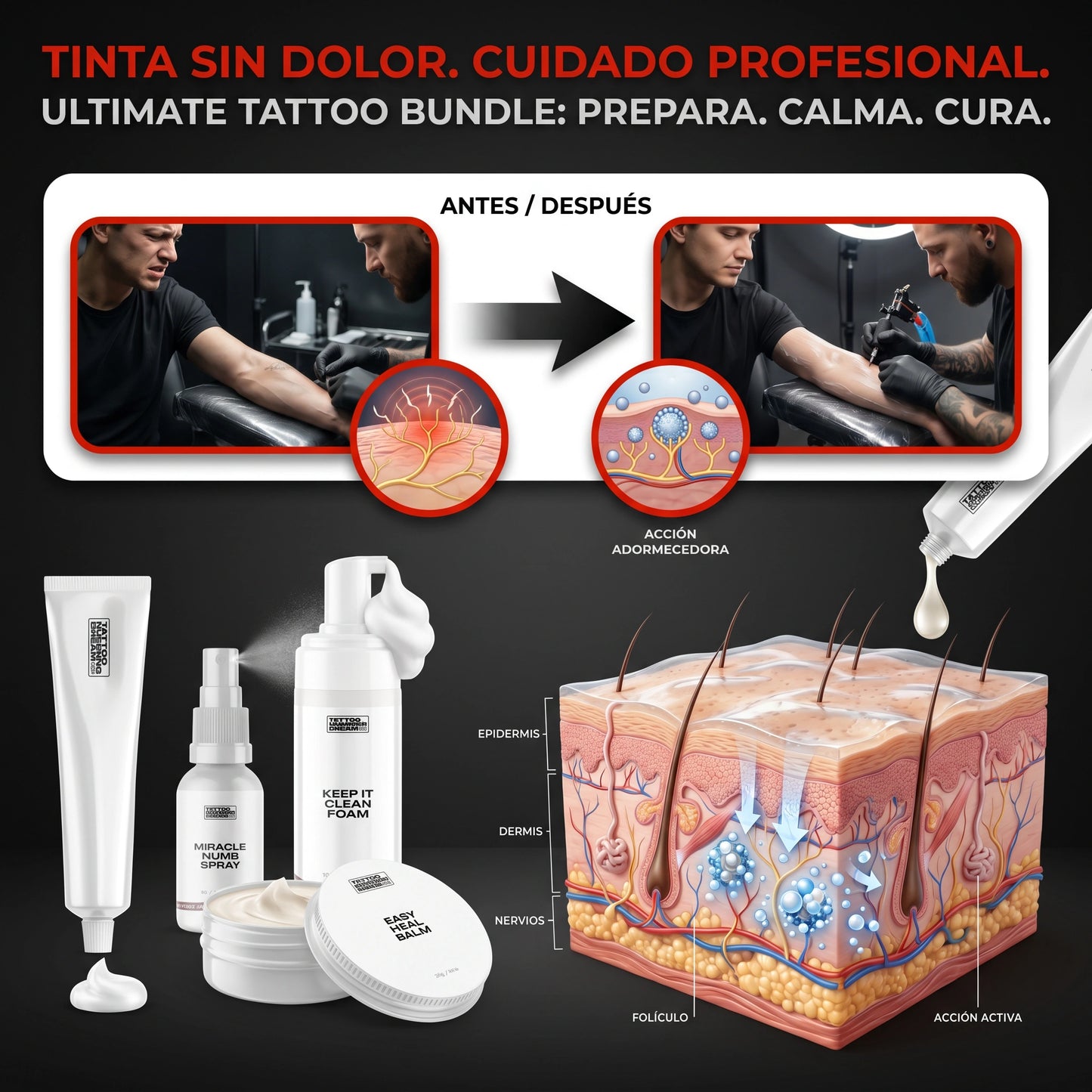 Paquete definitivo de tatuajes