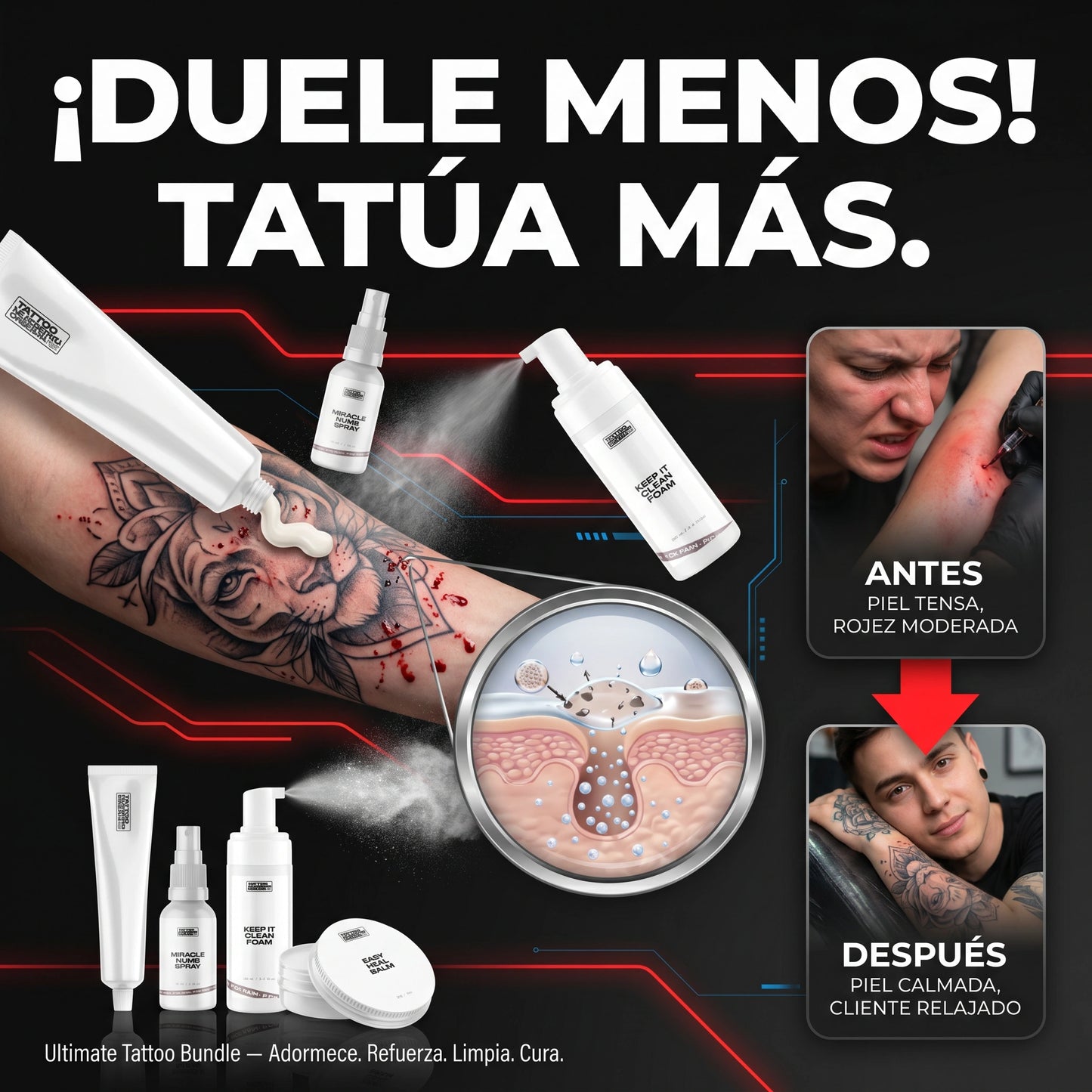 Paquete definitivo de tatuajes