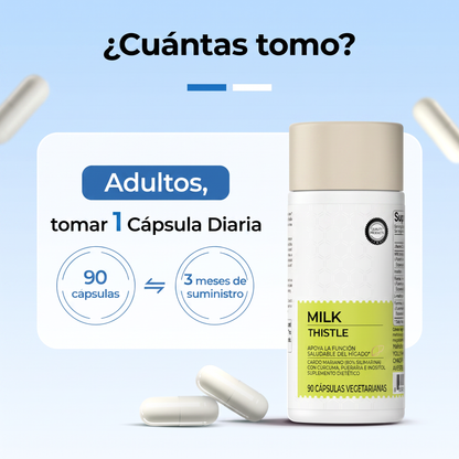 Oxyenergy Cardo Mariano Desintoxicante para el Hígado - YTY5