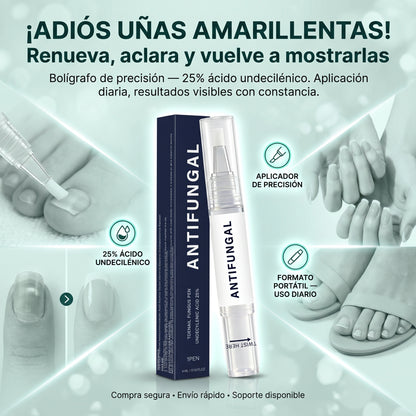 Lápiz renovador de uñas: revitaliza las uñas opacas y dañadas. (Pack x3, x6, x9)