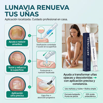 Lápiz renovador de uñas: revitaliza las uñas opacas y dañadas. (Pack x3, x6, x9)