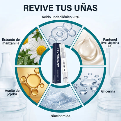 Lápiz renovador de uñas: revitaliza las uñas opacas y dañadas. (Pack x3, x6, x9)