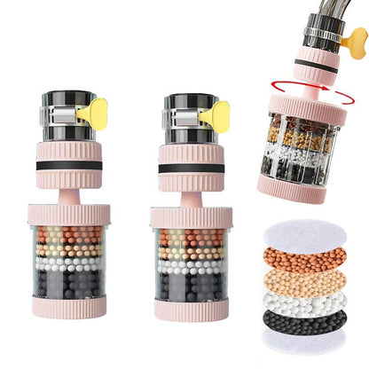 (Pague 1 lleve 2✨🔥) Filtro purificador de agua para grifo🚿