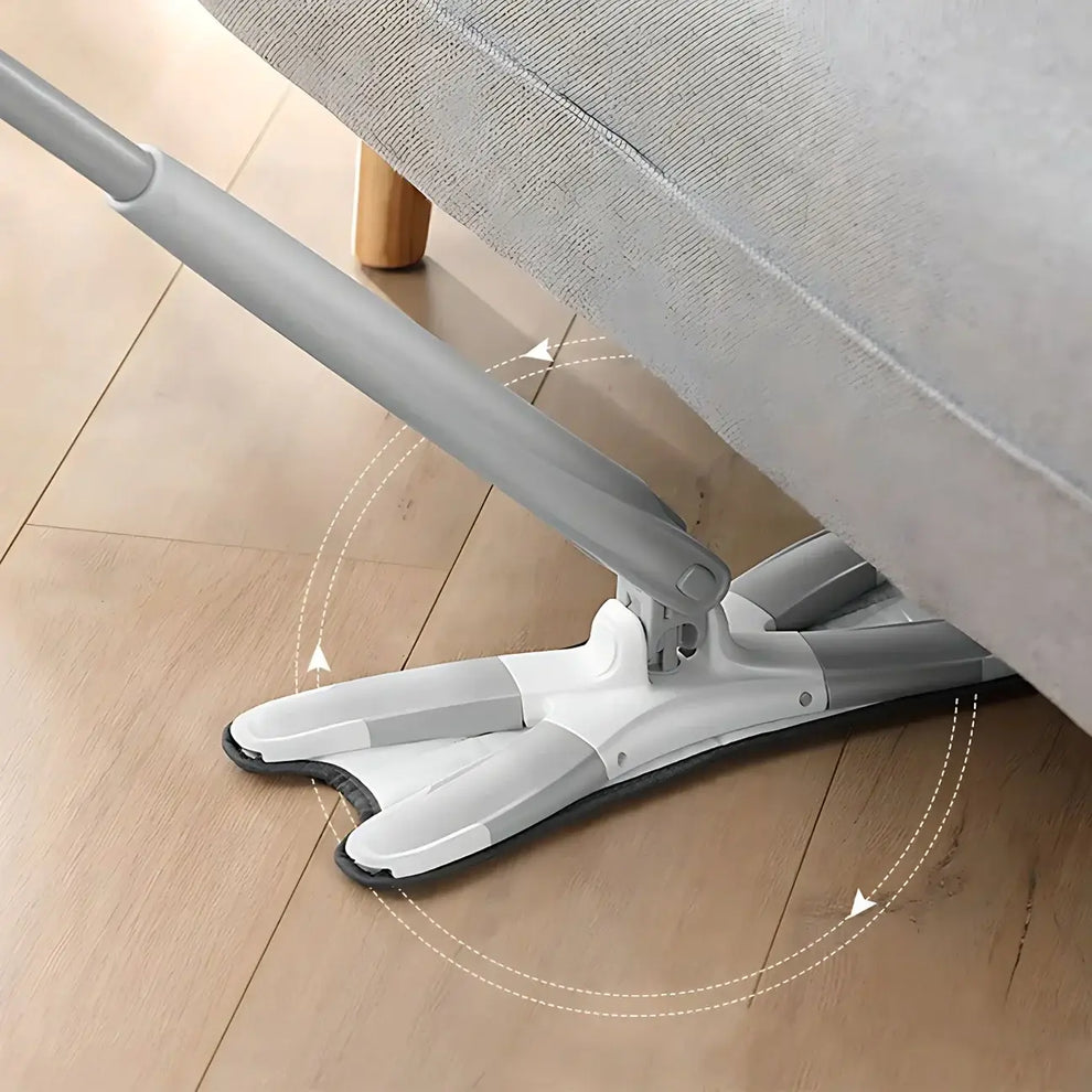 CleanFlex Pro™ - Trapeador Exprimidor Multiusos Plegable