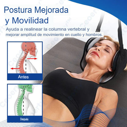 Dispositivo De Tracción Cervical Con Correa Para El Cuello