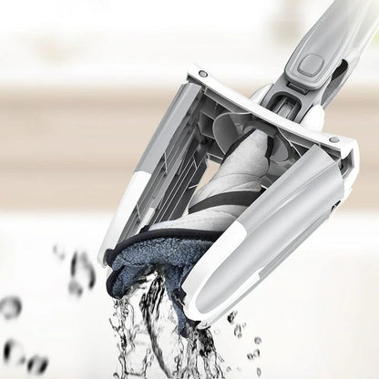 CleanFlex Pro™ - Trapeador Exprimidor Multiusos Plegable