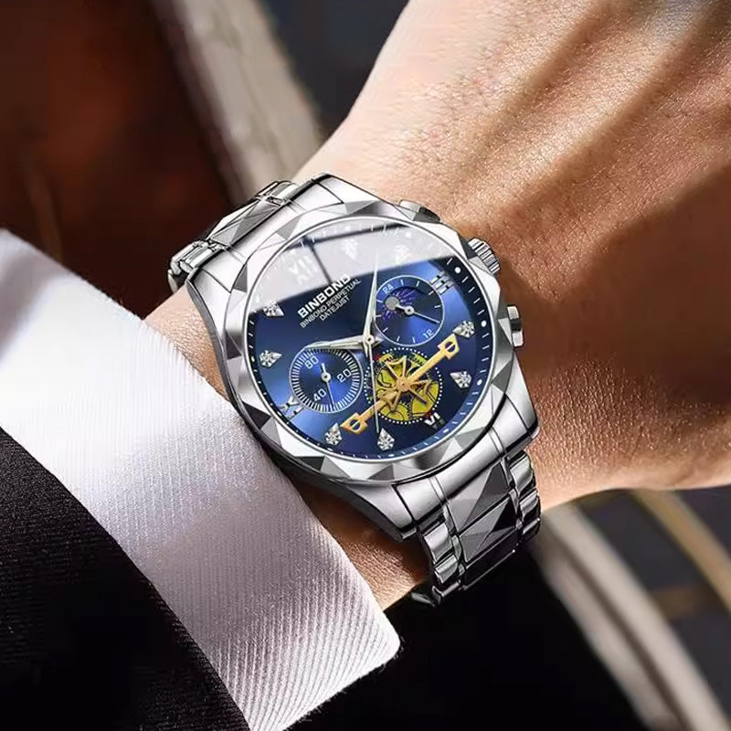 Reloj Mecánico De Cuarzo Multifuncional