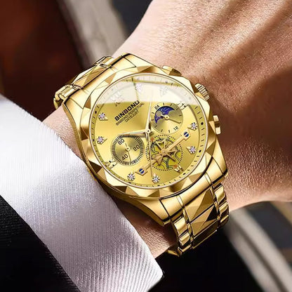 Reloj Mecánico De Cuarzo Multifuncional