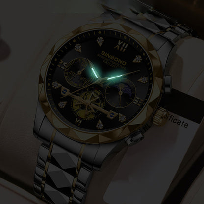 Reloj Mecánico De Cuarzo Multifuncional