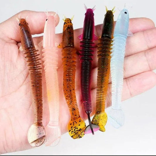 Set x 8 piezas🐟 de cebo blando (señuelo) con 46 secciones para pesca