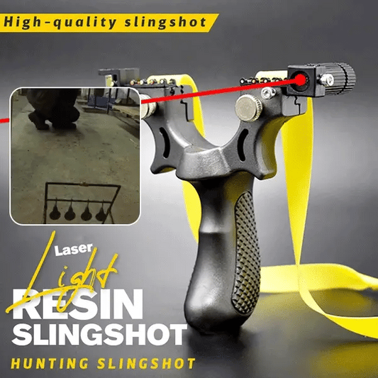 Slingshot🎯- Cauchera láser profesional con proyectiles de acero