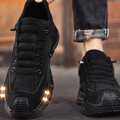 UrbanWalkers - Zapatillas Casual para Hombre con Suela Gruesa Antideslizante
