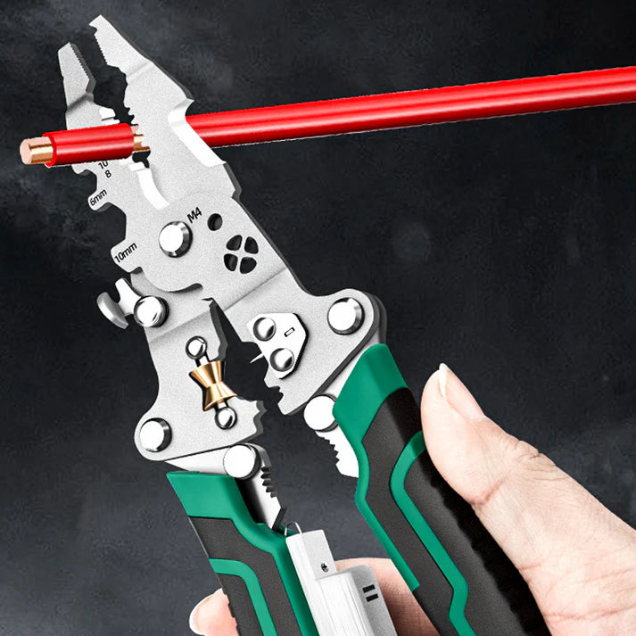 Stripping Scissors - Tijeras pelacables plegables multifuncionales con prueba eléctrica