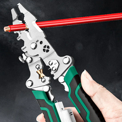 Stripping Scissors - Tijeras pelacables plegables multifuncionales con prueba eléctrica