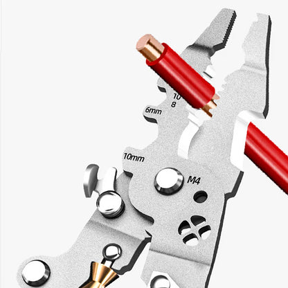 Stripping Scissors - Tijeras pelacables plegables multifuncionales con prueba eléctrica