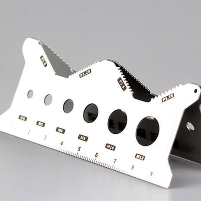 Tarjeta De Calibre De Pernos De Acero Inoxidable