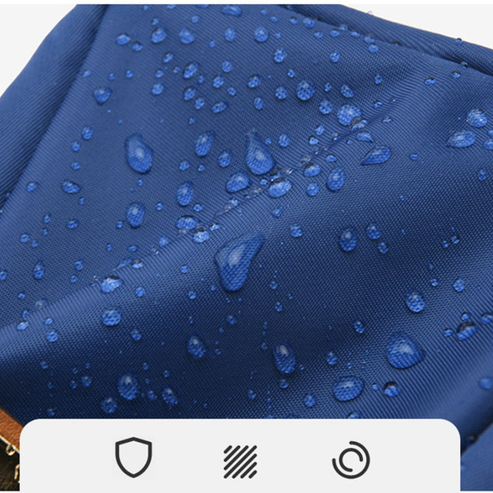Elegante bolso bandolera de 3 capas