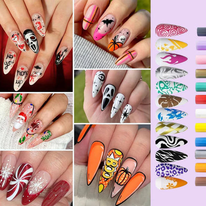 Transforma tus uñas en arte profesional con 12 tonos de alto impacto 💅