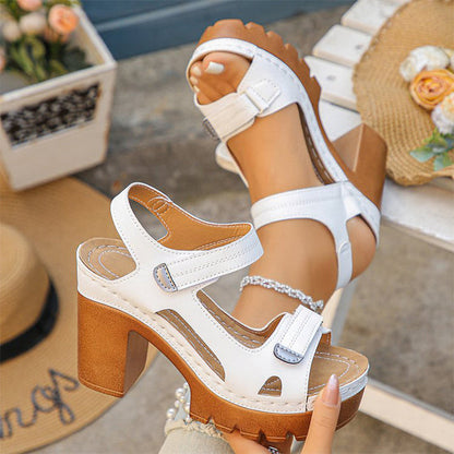 LUREX™ Sandalias De Plataforma De Una Sola Tira