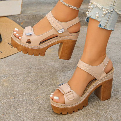 LUREX™ Sandalias De Plataforma De Una Sola Tira