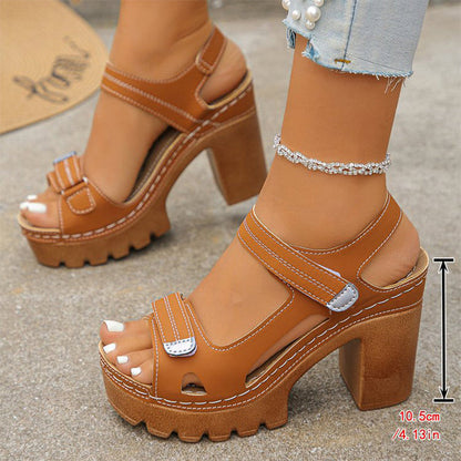 LUREX™ Sandalias De Plataforma De Una Sola Tira