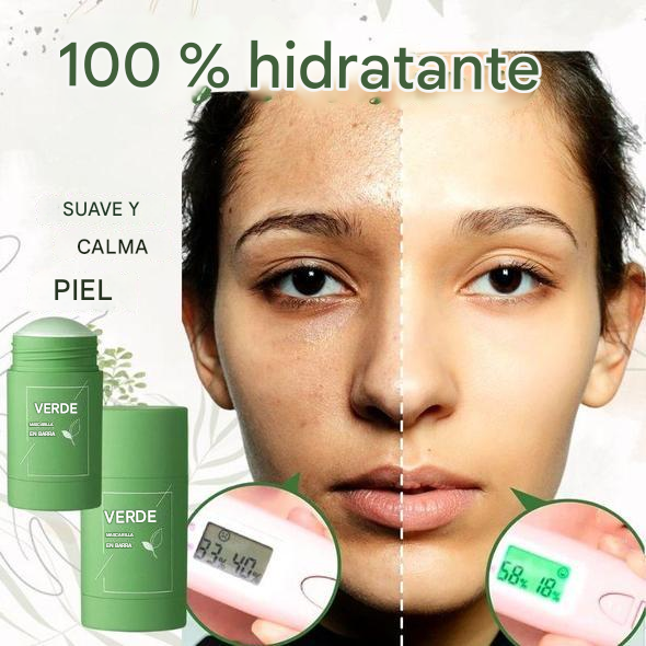 🌿 GreenTea Glow™ - Mascarilla de limpieza profunda 🌿
