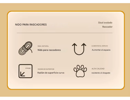 🐈 Rascador y cama para gatos 🐈
