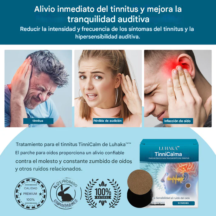 Luhaka™ TinniCalm - Parches Para El Dolor De Oído